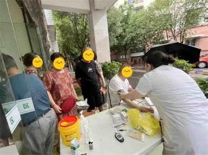 什邡市方亭社区卫生服务中心家庭医生开展上门服务