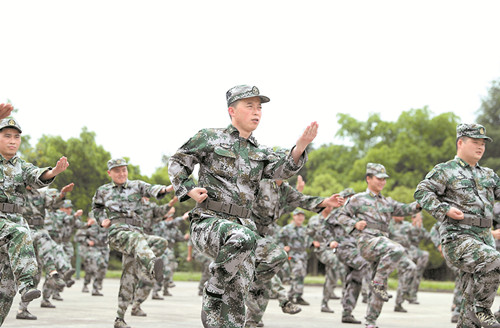 民兵集训备应急