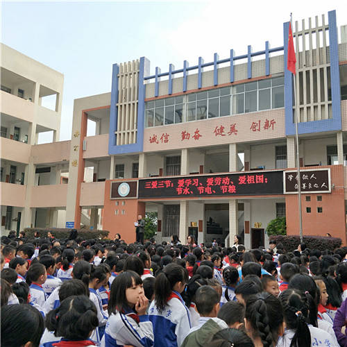 万善小学开展“三爱三节”主题教育活动