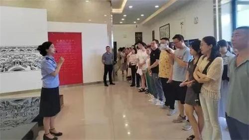简阳市禁毒教育基地开展“阳光少年 无毒青春”暑期科普活动